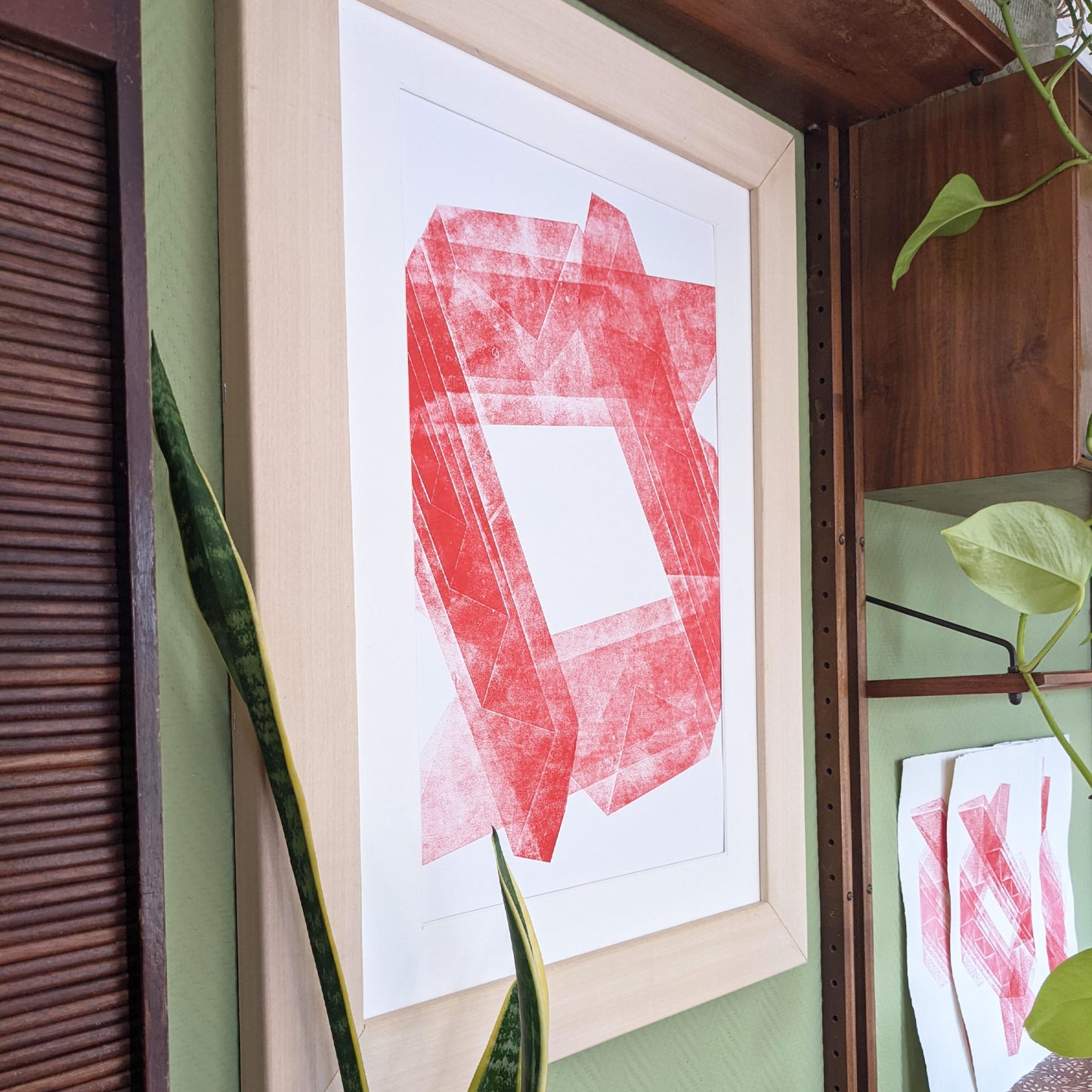 Open or Close Embrace in Motion II   500 x 710 mm
